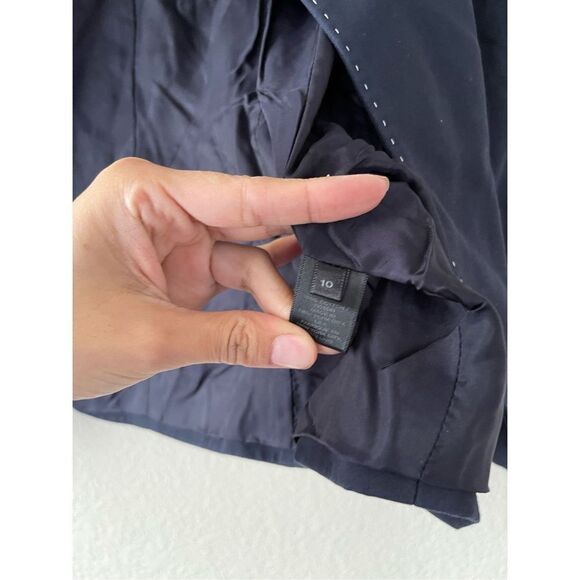 Lafayette 48 navy blazer 10p - Picture 3 of 6